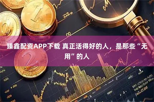 臻鑫配资APP下载 真正活得好的人，是那些“无用”的人