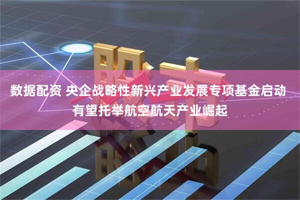 数据配资 央企战略性新兴产业发展专项基金启动 有望托举航空航天产业崛起