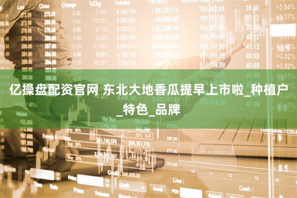 亿操盘配资官网 东北大地香瓜提早上市啦_种植户_特色_品牌